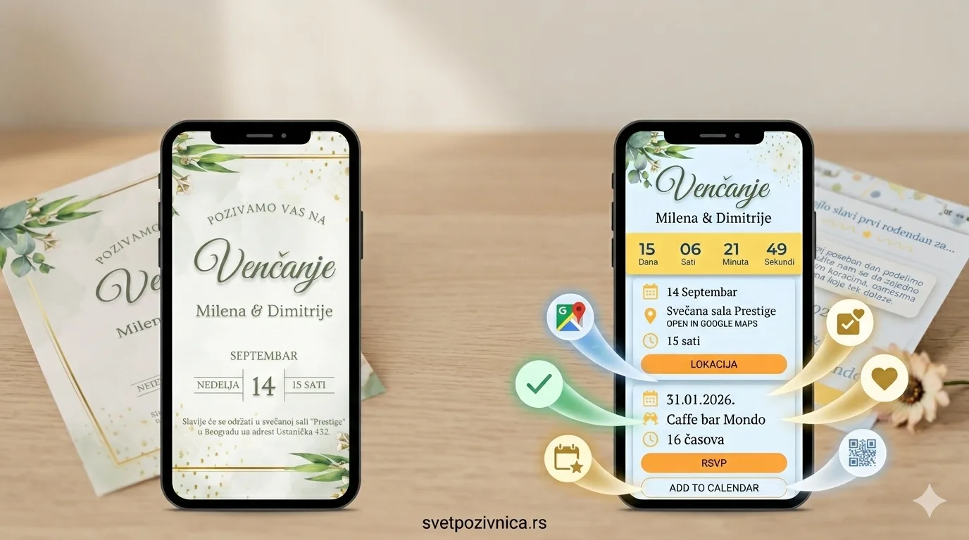 Classic ili Smart pozivnica: šta izabrati?